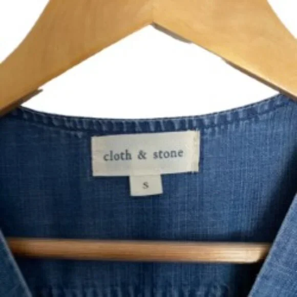 Cloth & Stone Blue Jumpsuit - Picture 3 of 6